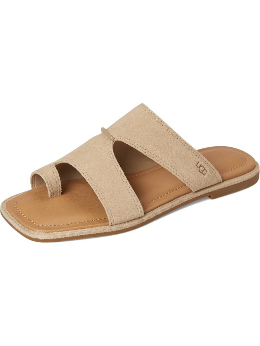 Ugg Women's Mustard Seed Suede Open Toe Strapless Casual Imported Matira Slipper